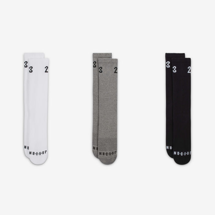 Essentials Crew Socks (3 Pairs) image number 1