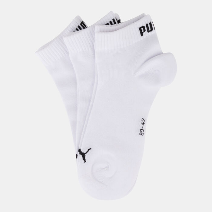 Plain Quarter Socks (3 Pairs) Plain Quarter Socks (3 Pairs) image number 0
