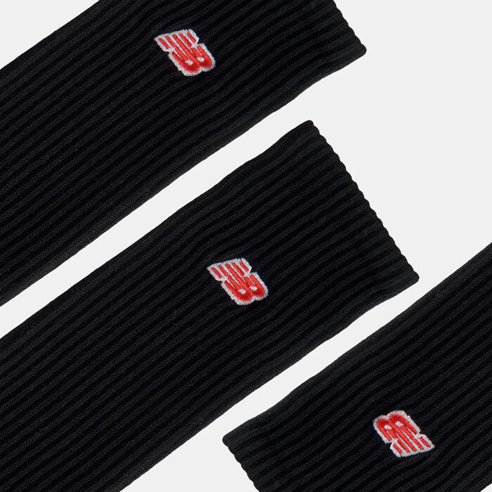 Patch Logo Crew Socks (3 Pairs) Patch Logo Crew Socks (3 Pairs) image number 1