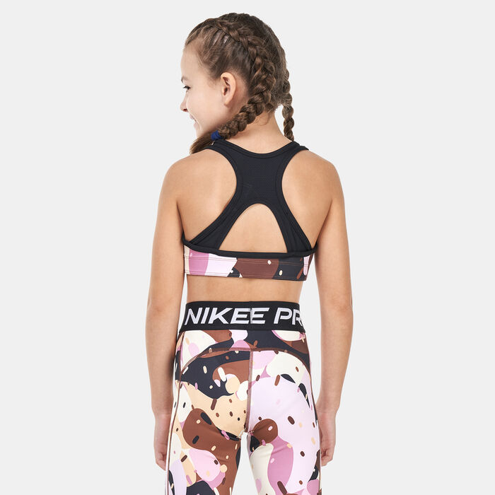 Kids' Swoosh Reversible Sports Bra (Older Kids) Kids' Swoosh Reversible Sports Bra (Older Kids) image number 1