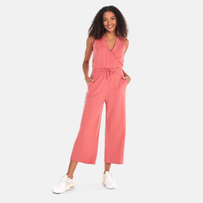 Women's Yoga Dri-FIT French Terry Jumpsuit Women's Yoga Dri-FIT French Terry Jumpsuit image number 0