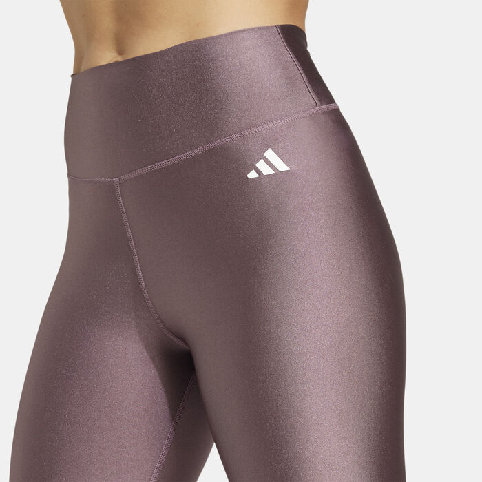 Women's Optime Essentials Shine 7/8 Training Leggings Women's Optime Essentials Shine 7/8 Training Leggings image number 4