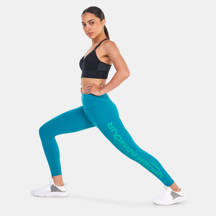Women's UA Motion Branded Training Ankle Leggings Women's UA Motion Branded Training Ankle Leggings image number 2