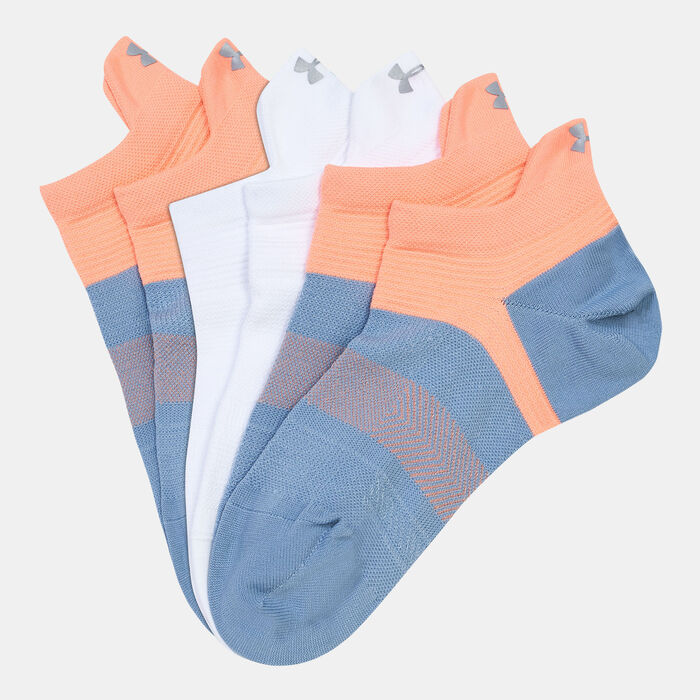 UA ArmourDry™ Run Lite No Show Socks (2 Pack) image number 0