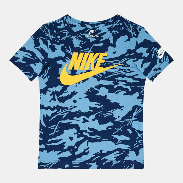 Kids' Futura Camo Allover Print T-Shirt Kids' Futura Camo Allover Print T-Shirt image number 0