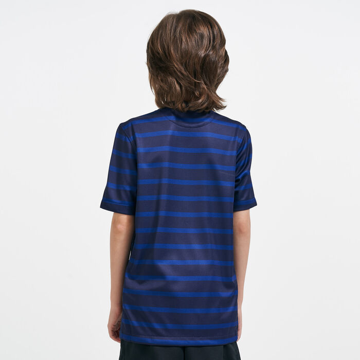 Kids' France Stadium Home Jersey - 2020/21 (Older Kids) Kids' France Stadium Home Jersey - 2020/21 (Older Kids) image number 1