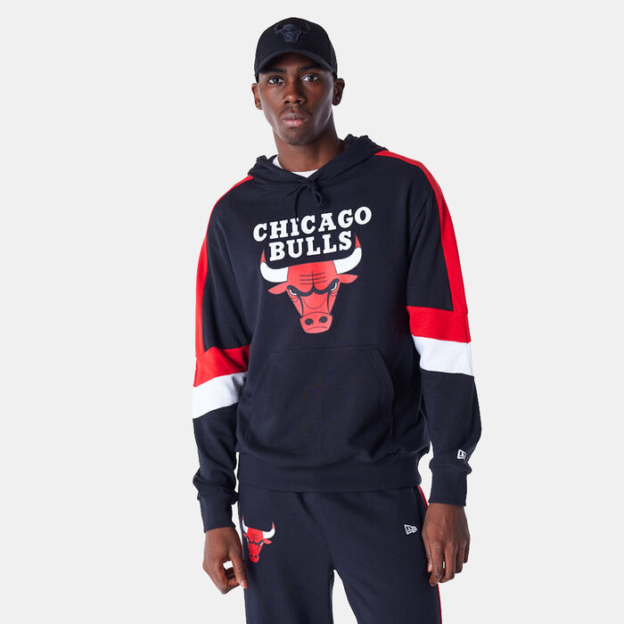 Men's NBA Chicago Bulls Colourblock Hoodie Men's NBA Chicago Bulls Colourblock Hoodie image number 0