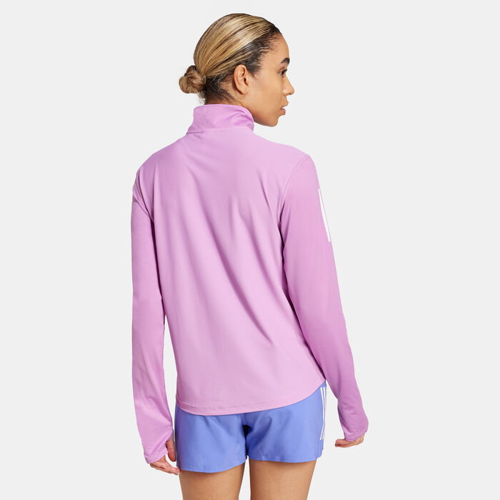 Women's Own the Run 1/2-Zip Running Jacket Women's Own the Run 1/2-Zip Running Jacket image number 1