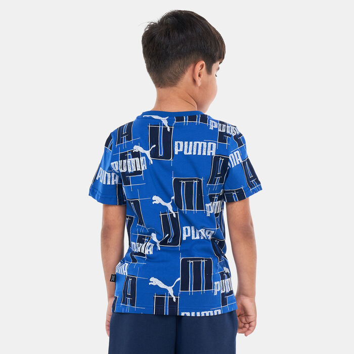 Kids' Essentials+ Logo Lab Allover Print T-Shirt Kids' Essentials+ Logo Lab Allover Print T-Shirt image number 1