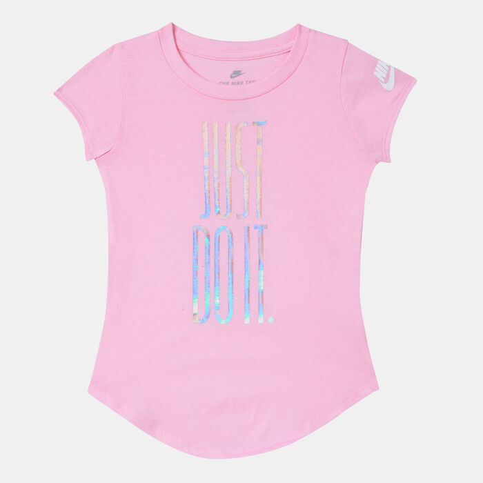Kids' Just Do It Rise Print T-Shirt Kids' Just Do It Rise Print T-Shirt image number 0