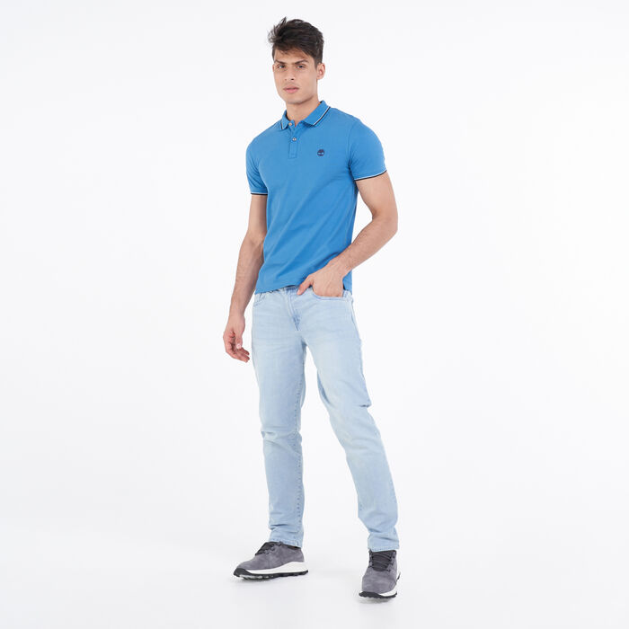 Men's Millers River Tipped Pique Polo T-Shirt Men's Millers River Tipped Pique Polo T-Shirt image number 2