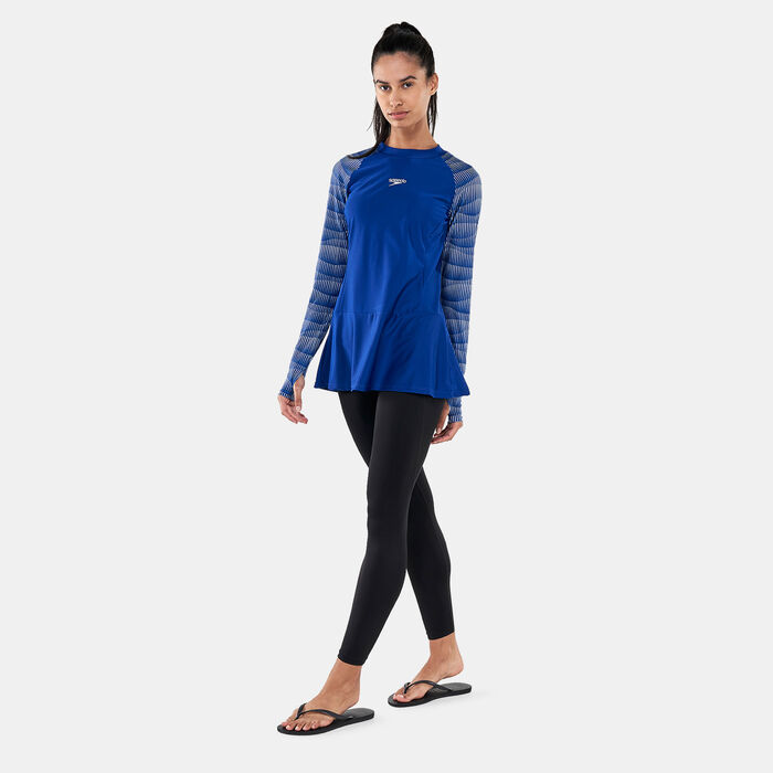 Women's Modest Deluxe Rashguard image number 2