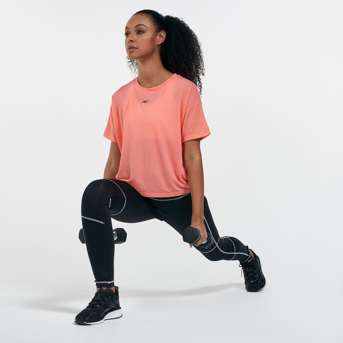 Women's Workout Ready Supremium T-Shirt Women's Workout Ready Supremium T-Shirt image number 2