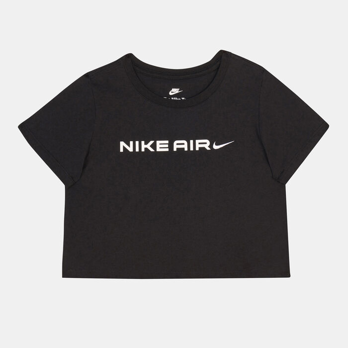 Kids' Sportswear Cropped Air T-Shirt Kids' Sportswear Cropped Air T-Shirt image number 0