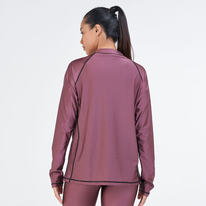 Women's Long-Sleeves Rashguard Top Women's Long-Sleeves Rashguard Top image number 1