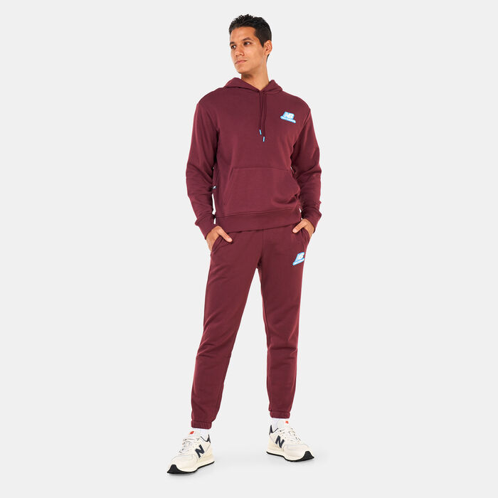 Men's NB Essentials Stacked Rubber Pack Sweatpants Men's NB Essentials Stacked Rubber Pack Sweatpants image number 2