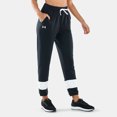Women's UA Rival Terry Colorblock Sweatpants Women's UA Rival Terry Colorblock Sweatpants
