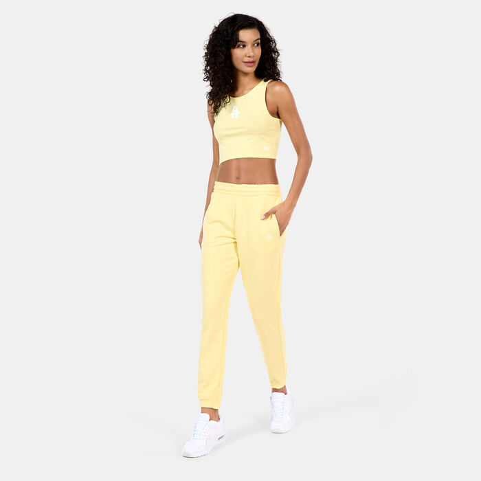 Women's MLB Los Angeles Dodgers LE Crop Top Women's MLB Los Angeles Dodgers LE Crop Top image number 2