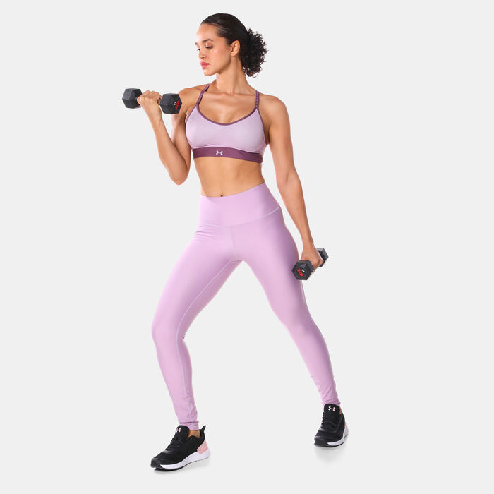 Women's HeatGear® No-Slip Training Leggings Women's HeatGear® No-Slip Training Leggings image number 2