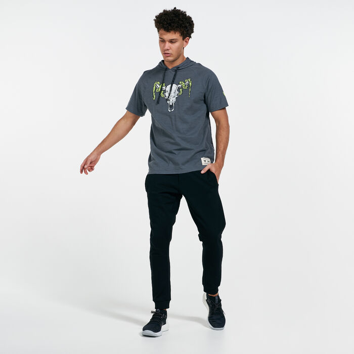 Men's Project Rock Charged Cotton® Hoodie Men's Project Rock Charged Cotton® Hoodie image number 2
