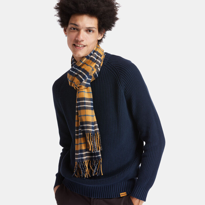 Men's Plaid Scarf Men's Plaid Scarf image number 2