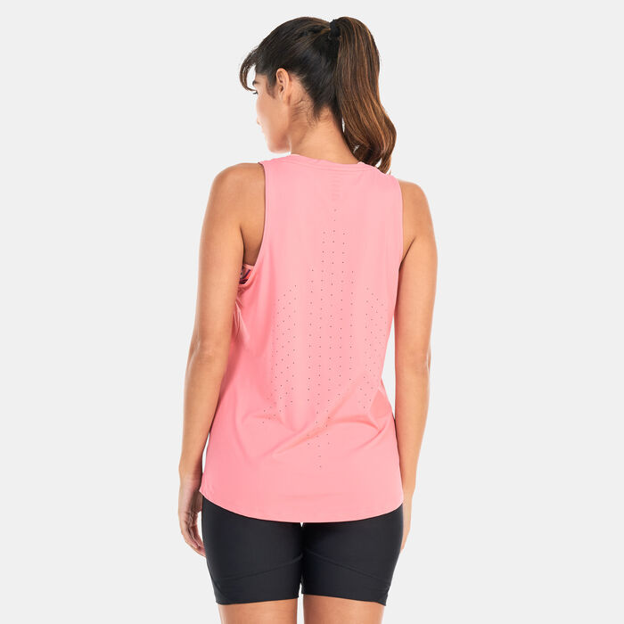 Women's UA Iso-Chill Laser Tank Top Women's UA Iso-Chill Laser Tank Top image number 1