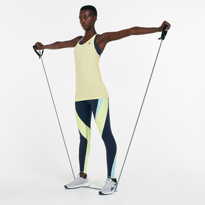 Women's Les Mills High-Rise Colorblock Lux Leggings Women's Les Mills High-Rise Colorblock Lux Leggings image number 2