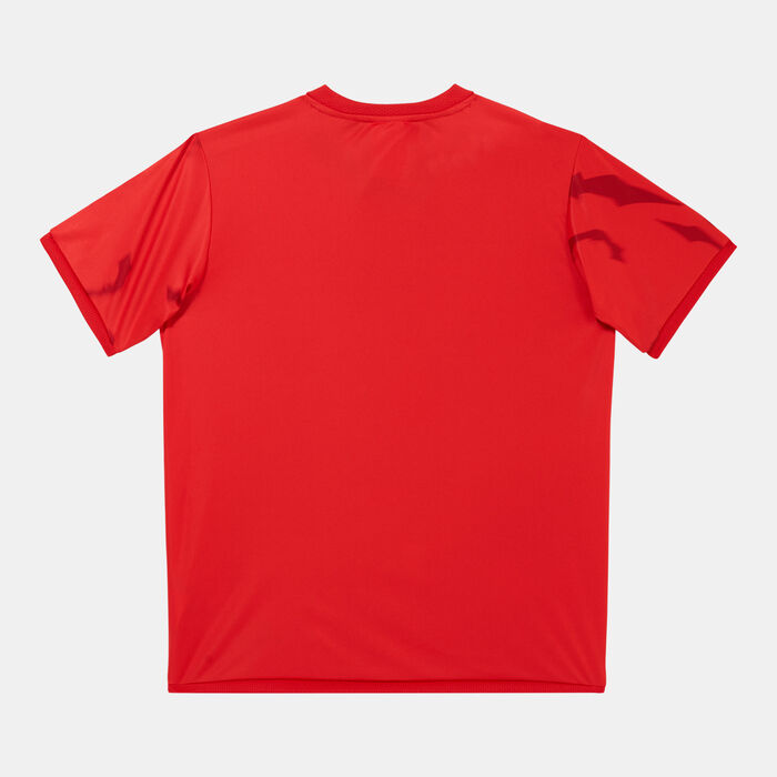 Kids' x BATMAN Graphic Football T-Shirt Kids' x BATMAN Graphic Football T-Shirt image number 1