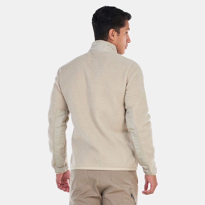 Men's Mix Media Sherpa Fleece Jacket Men's Mix Media Sherpa Fleece Jacket image number 1