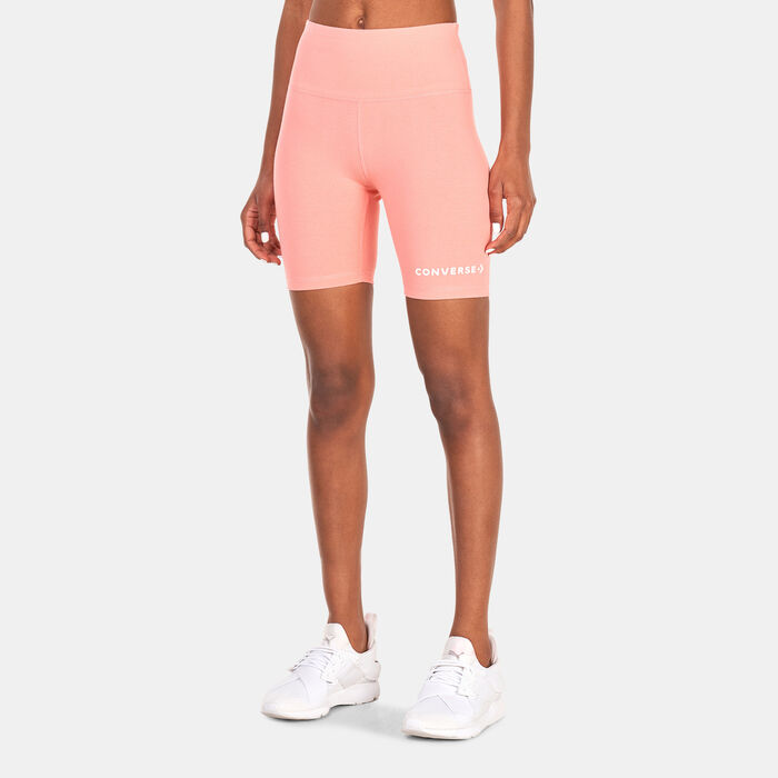 Women's Wordmark Bike Shorts Women's Wordmark Bike Shorts image number 0