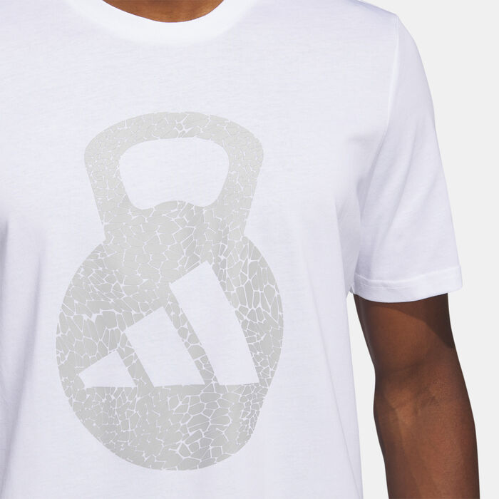Men's AEROREADY Training Logo Graphic T-Shirt Men's AEROREADY Training Logo Graphic T-Shirt image number 2