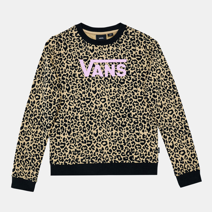 Kids' Leopard Crew Sweatshirt image number 0