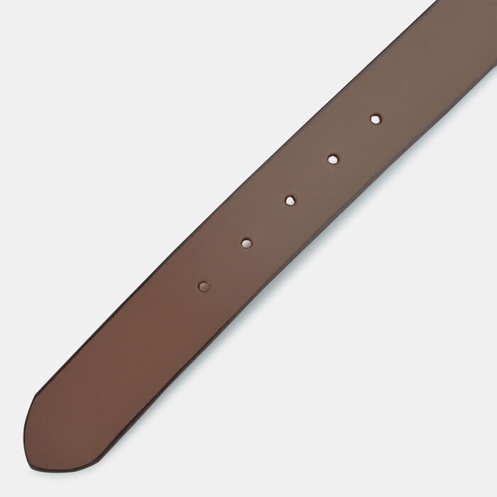 Roller-Buckle Buffalo Leather Belt image number 2
