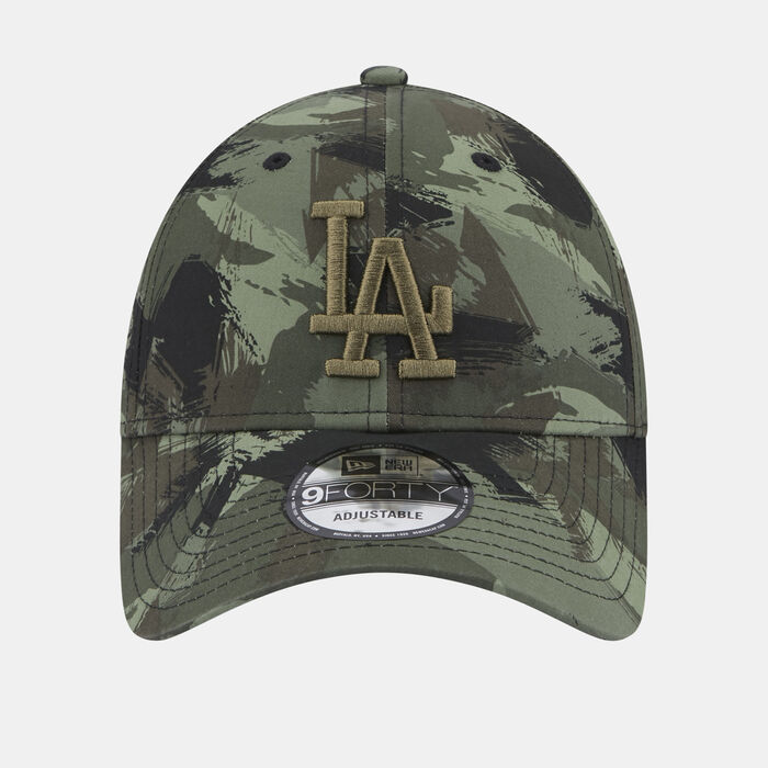 Men's Painted Allover Print 9FORTY Los Angeles Dodgers Cap Men's Painted Allover Print 9FORTY Los Angeles Dodgers Cap image number 0