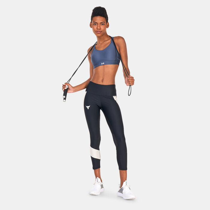 Women's UA Infinity High Crossover Sports Bra image number 2