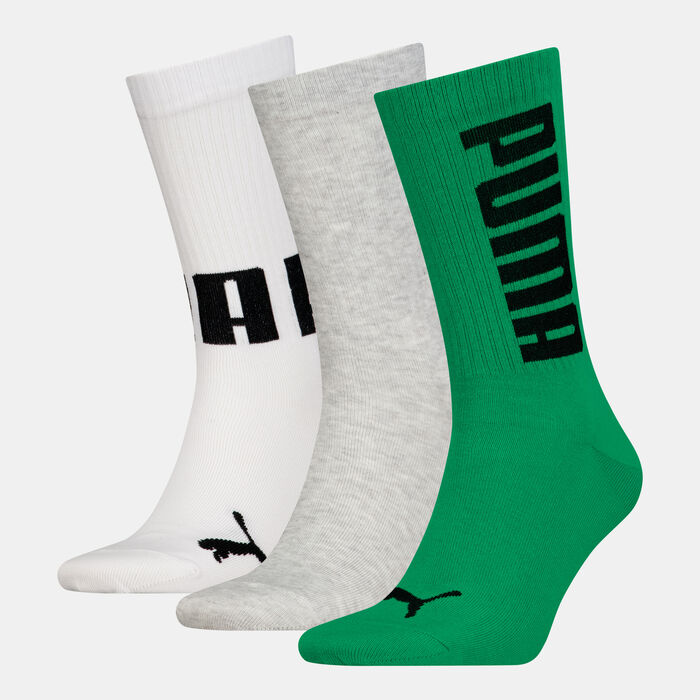 Big Logo Crew Socks (3 Pairs) Big Logo Crew Socks (3 Pairs) image number 0