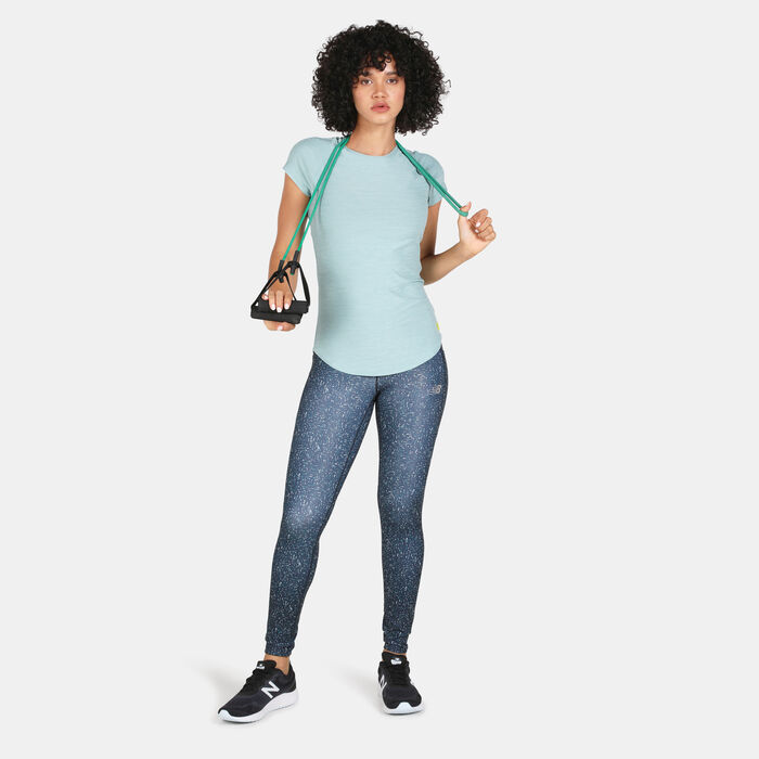 Women's Printed Impact Run Leggings Women's Printed Impact Run Leggings image number 2
