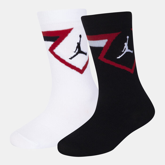 Diamond High Crew Socks (2 Pairs) Diamond High Crew Socks (2 Pairs) image number 0