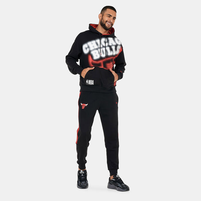 Chicago Bulls NBA Neon Oversized Hoodie Chicago Bulls NBA Neon Oversized Hoodie image number 2