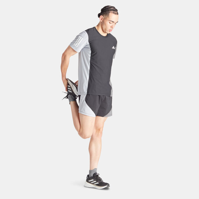 Men's Own the Run Colorblock Running Shorts image number 2