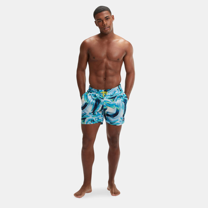 Men’s Digital Placement Leisure Swimming Shorts Men’s Digital Placement Leisure Swimming Shorts image number 2
