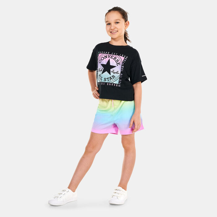 Kids' Printed Paperbag Shorts Kids' Printed Paperbag Shorts image number 2