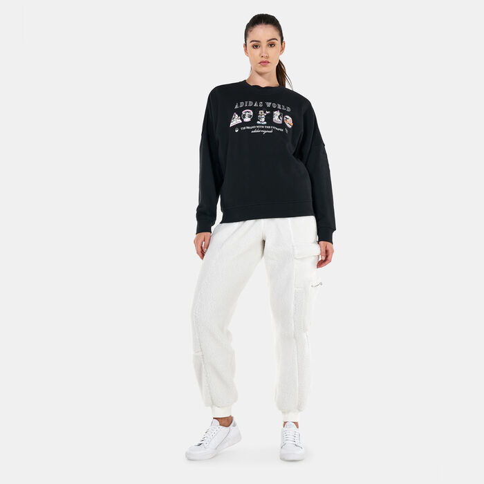 Women's Loose Disney Sweater Women's Loose Disney Sweater image number 2