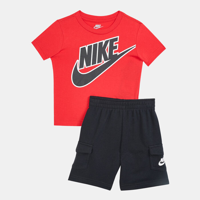 Kids' Futura T-Shirt and Cargo Shorts Set image number 0