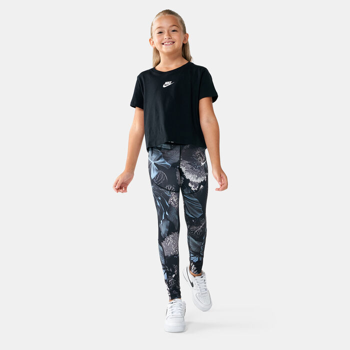Kids' Sportswear Repeat Cropped T-Shirt Kids' Sportswear Repeat Cropped T-Shirt image number 2