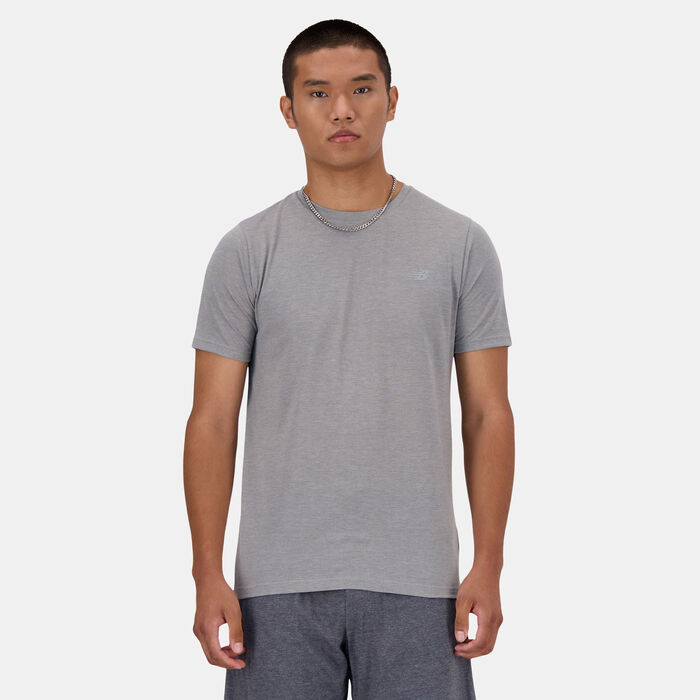 Men's Sport Essentials Heathertech Running T-Shirt Men's Sport Essentials Heathertech Running T-Shirt image number 0