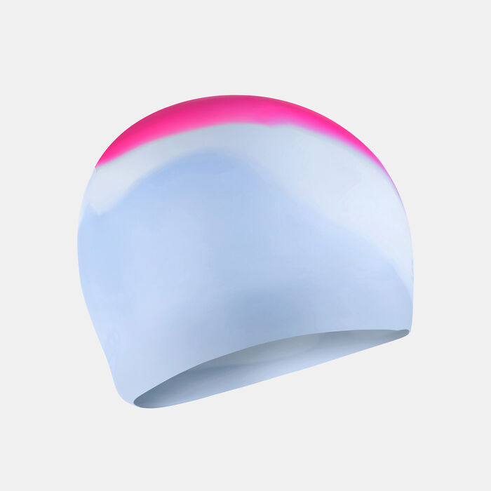 Multi Colour Silicone Swimming Cap Multi Colour Silicone Swimming Cap image number 1