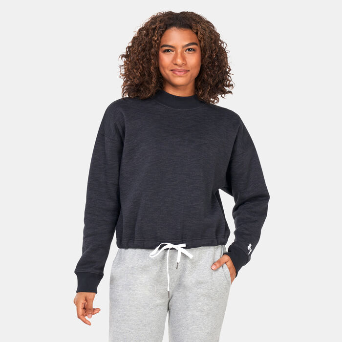 Women's Essential Script Crewneck Sweatshirt Women's Essential Script Crewneck Sweatshirt image number 0