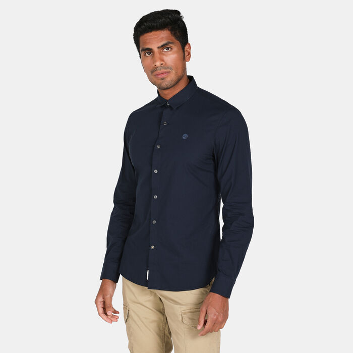 Men's Eastham River Poplin Solid Shirt Men's Eastham River Poplin Solid Shirt image number 0