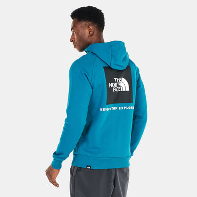 Men's Raglan Red Box Hoodie